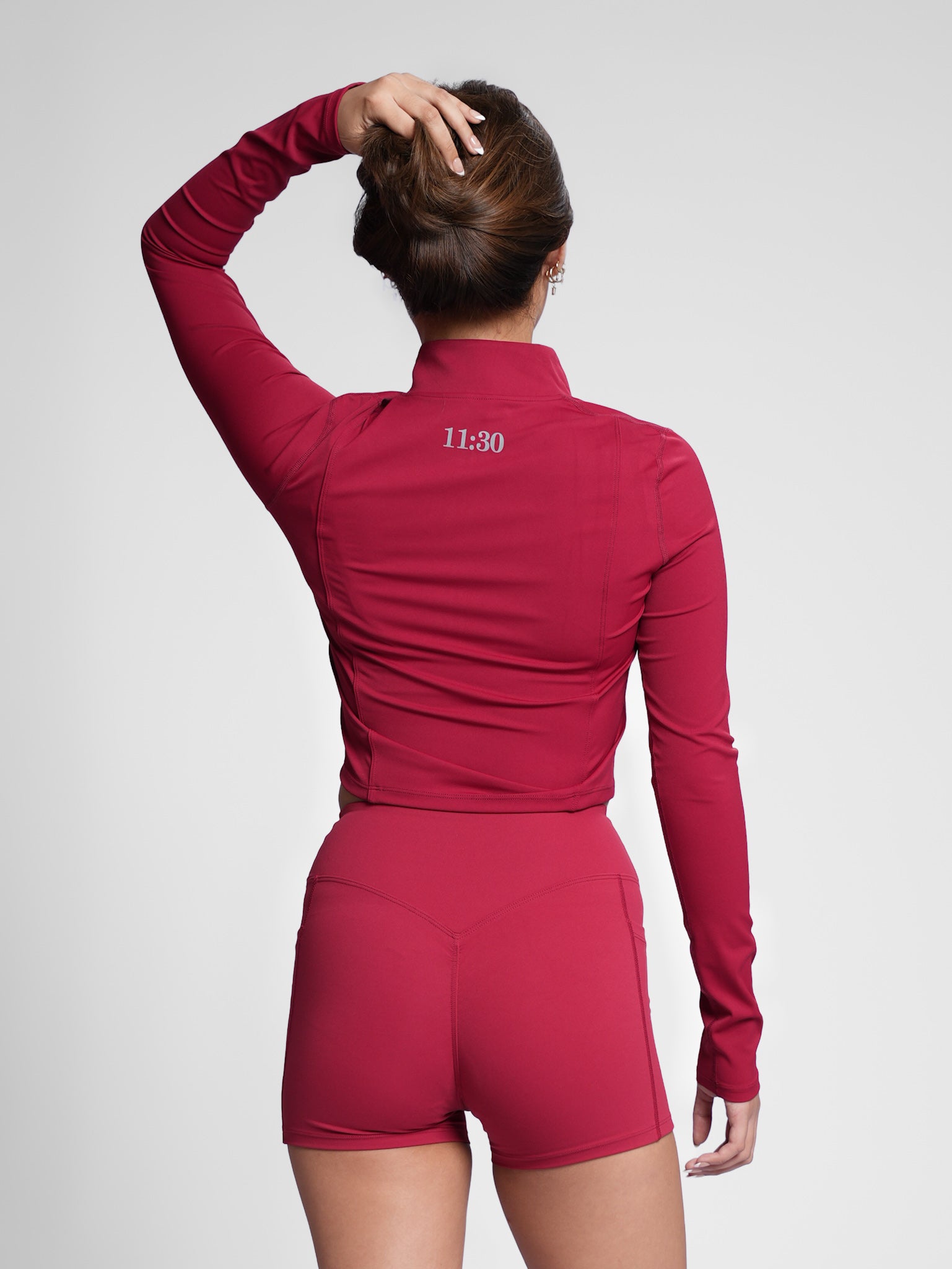 Hourglass Classic Jacket in Cherry Red
