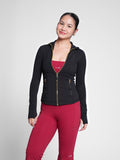 Hourglass Sculpt Jacket in True Black