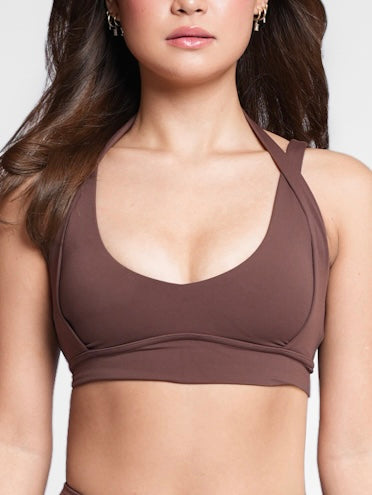 Hourglass Bra in Choco Brown