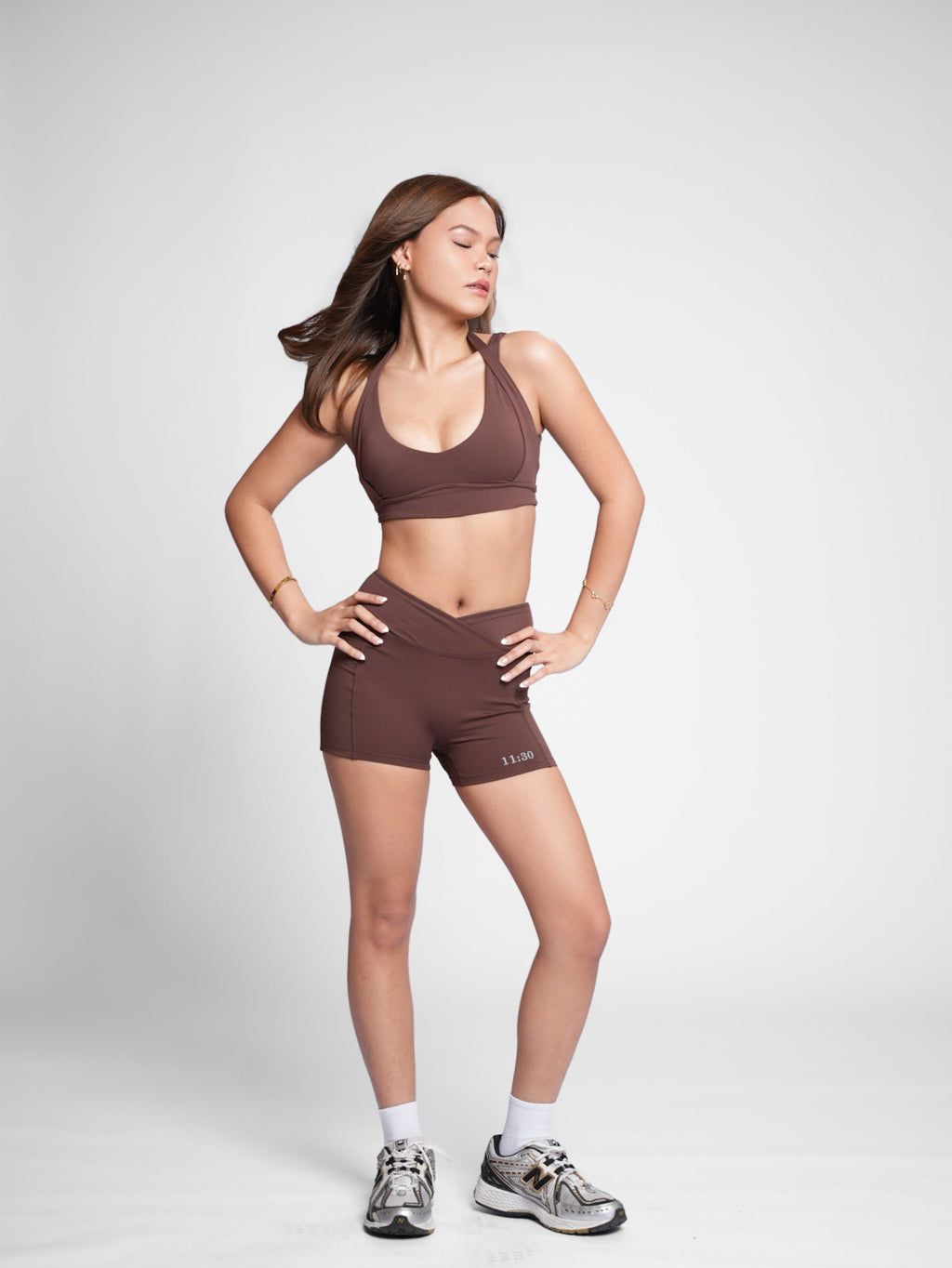Hourglass Bra in Choco Brown