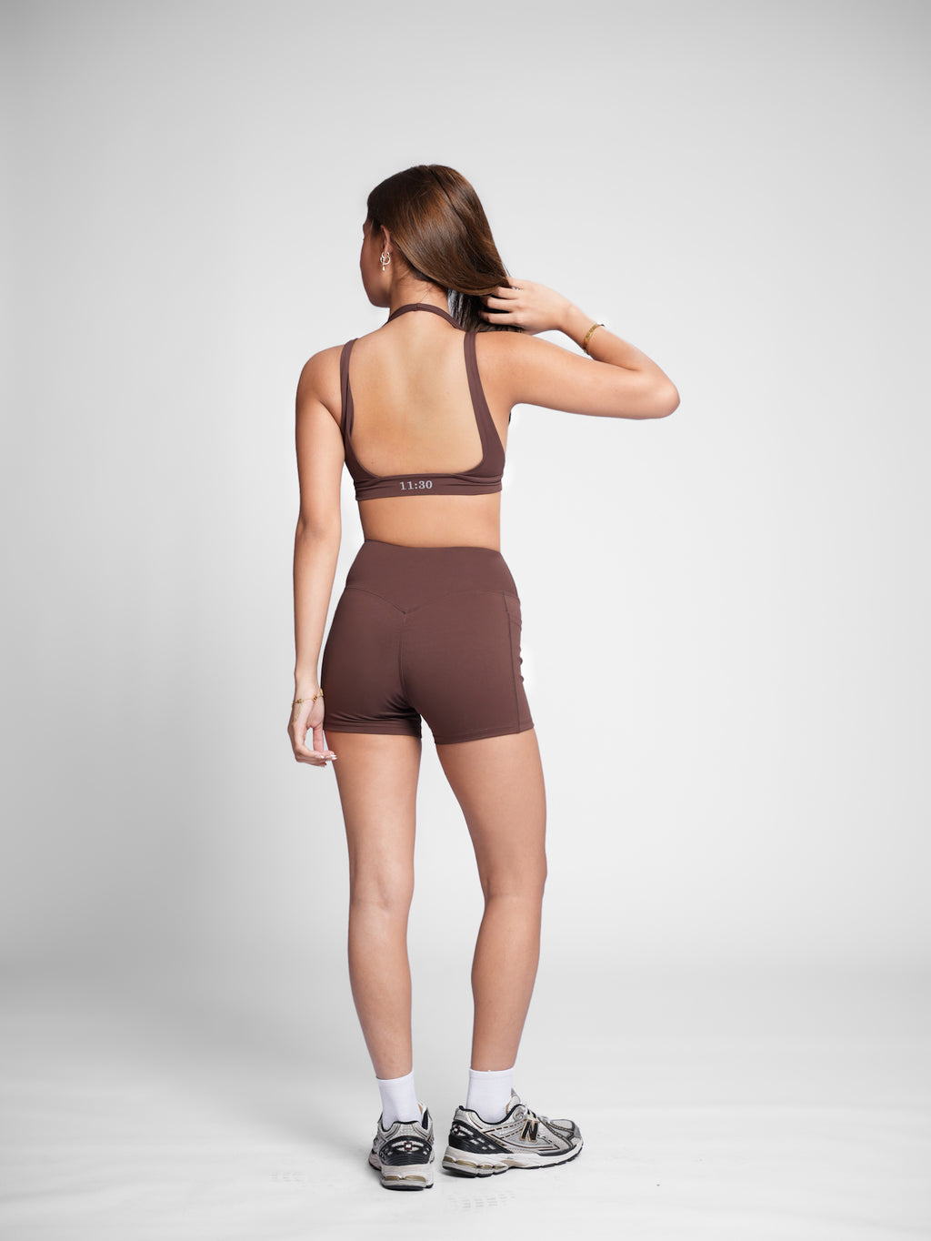 Hourglass Shorts in Choco Brown