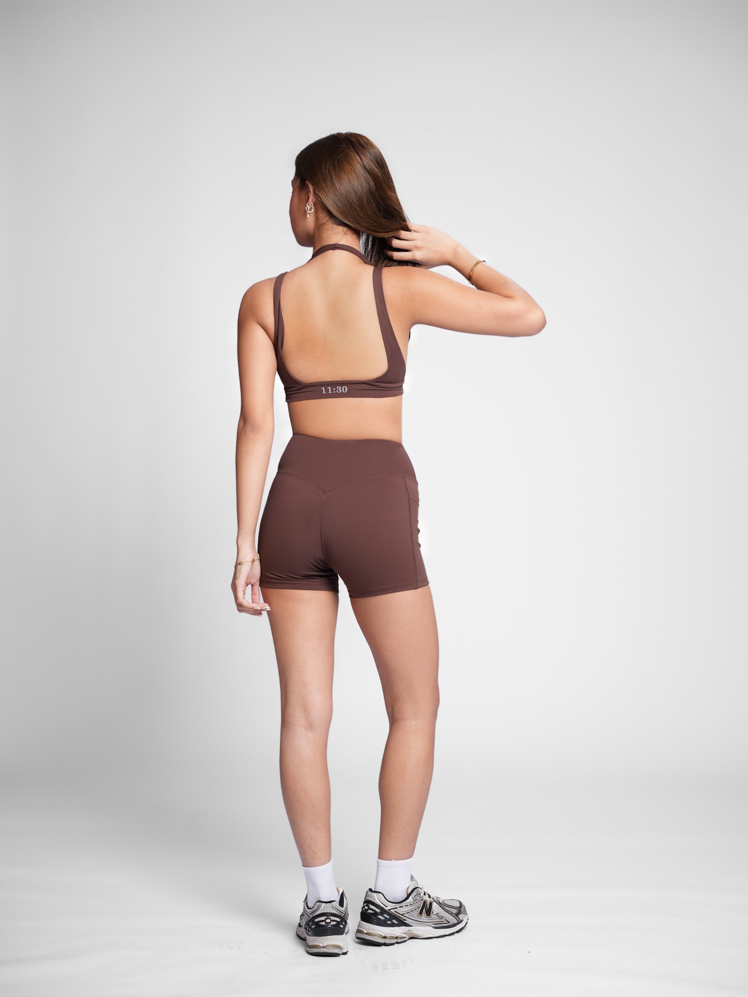 Hourglass Shorts in Choco Brown
