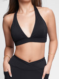 Hourglass V-Bra in True Black